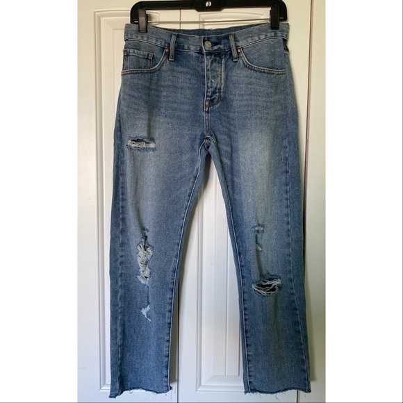 PacSun Distressed Girlfriend Jeans in size 26 - Picture 4 of 5